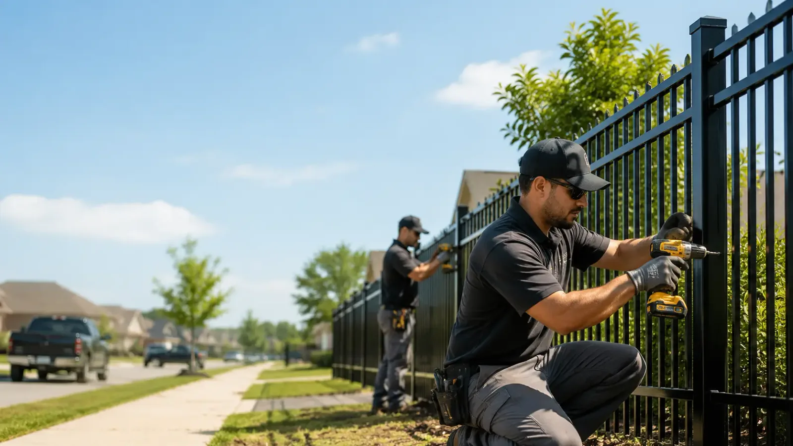 Metal Fence Installation in Kosse, TX